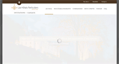 Desktop Screenshot of invitationscadeaux.leshotelsparticuliers.com